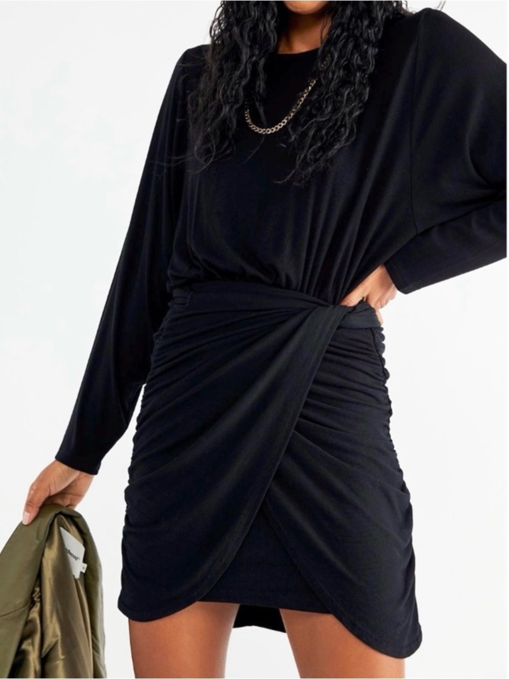 NWOT Free People Beach Wrap Dress